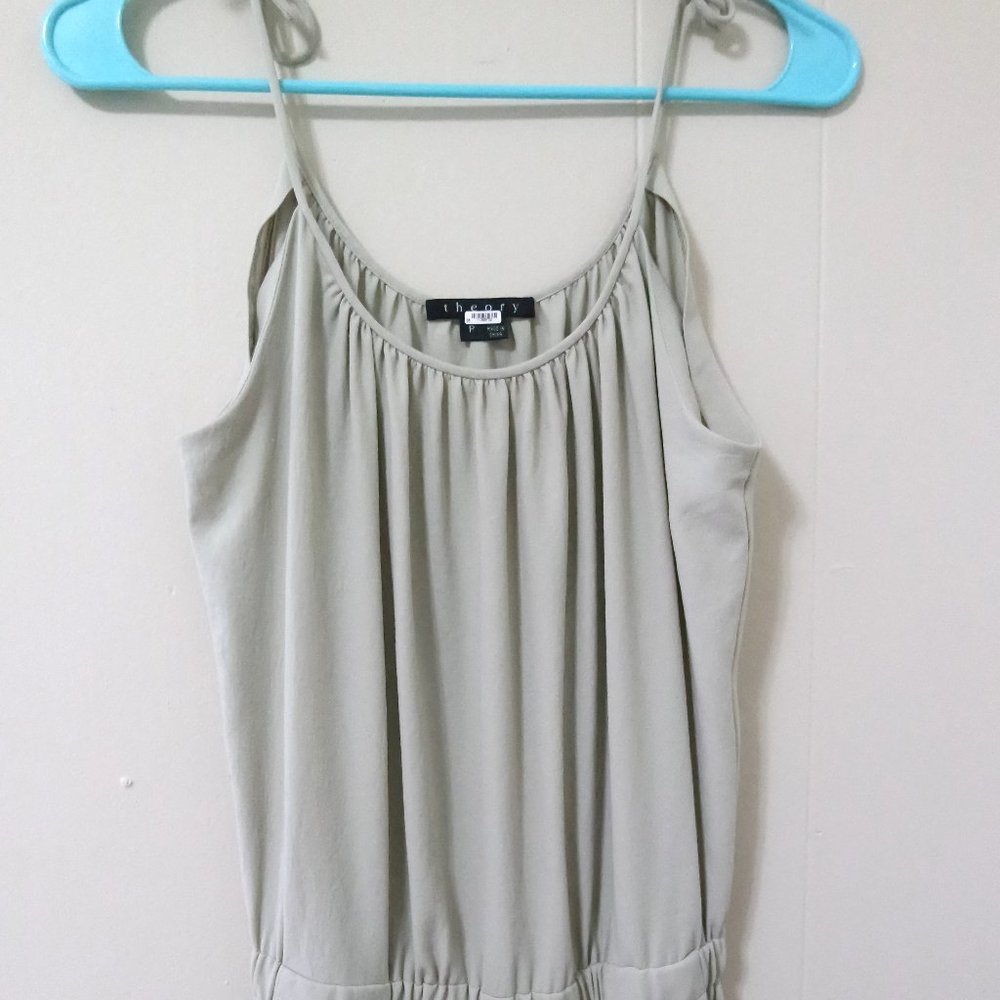 Theory Larianna Silk Cami Romper